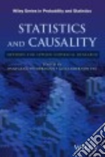 Statistics and Causality libro in lingua di Wiedermann Wolfgang (EDT), Von Eye Alexander (EDT)