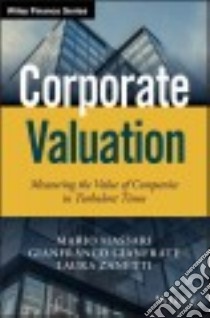 Corporate Valuation libro in lingua di Massari Mario, Gianfrate Gianfranco, Zanetti Laura