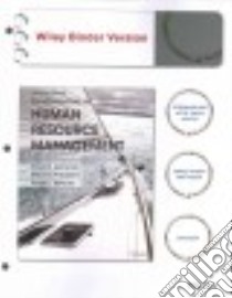 Fundamentals of Human Resource Management libro in lingua di Decenzo David A., Robbins Stephen P., Verhulst Susan L.