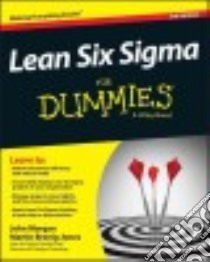 Lean Six Sigma for Dummies libro in lingua di Morgan John, Brenig-Jones Martin