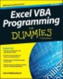 Excel Vba Programming for Dummies libro in lingua di Walkenbach John