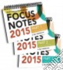 Wiley Ciaexcel Exam Review Focus Notes 2015 libro in lingua di Vallabhaneni S. Rao
