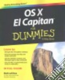 OS X El Capitan for Dummies libro in lingua di Levitus Bob