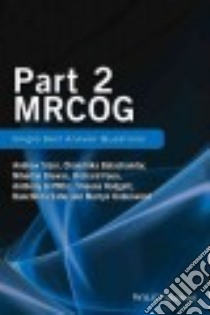 Part 2 MRCOG libro in lingua di Sizer Andrew, Balachandar Chandrika, Biswas Nibedan, Foon Richard, Griffiths Anthony