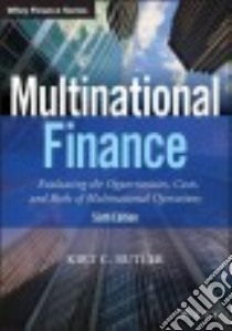 Multinational Finance libro in lingua di Butler Kirt C.