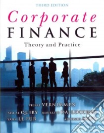 Corporate Finance libro in lingua di Vernimmen Pierre, Quiry Pascal, Dallochio Maurizio, Le Fur Yann, Salvi Antonio