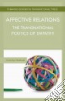 Affective Relations libro in lingua di Pedwell Carolyn