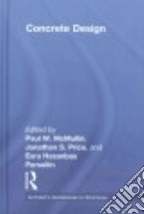Concrete Design libro in lingua di Mcmullin Paul W. (EDT), Price Jonathan S. (EDT), Persellin Esra Hasanbas (EDT)