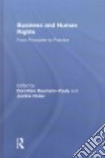 Business and Human Rights libro in lingua di Baumann-pauly Dorothée (EDT), Nolan Justine (EDT)