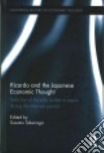 Ricardo and the Japanese Economic Thought libro in lingua di Takenaga Susumu (EDT)