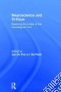 Neuroscience and Critique libro in lingua di De Vos Jan (EDT), Pluth Ed (EDT)