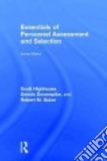 Essentials of Personnel Assessment and Selection libro in lingua di Highhouse Scott, Doverspike Dennis, Guion Robert M.