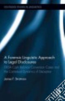A Forensic Linguistic Approach to Legal Disclosures libro in lingua di Stratman James F.