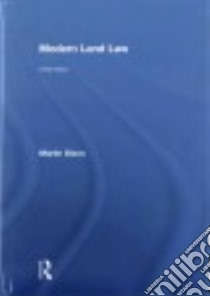Modern Land Law libro in lingua di Dixon Martin