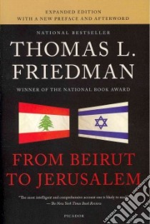From Beirut to Jerusalem libro in lingua di Friedman Thomas L.