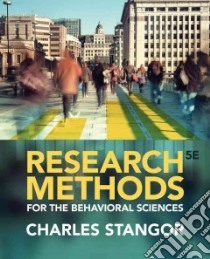 Research Methods for the Behavioral Sciences libro in lingua di Stangor Charles