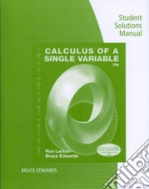 Calculus of a Single Variable libro in lingua di Larson Ron, Edwards Bruce