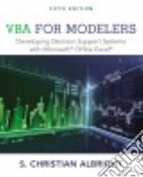 VBA for Modelers libro in lingua di Albright S. Christian