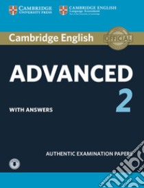 Cambridge English Advanced 2 With Answers and Audio libro in lingua di Not Available (NA)