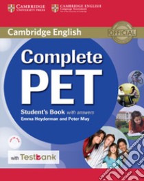Complete PET. Student's Book with answers. Con CD-ROM libro in lingua di May Peter, Heyderman Emma