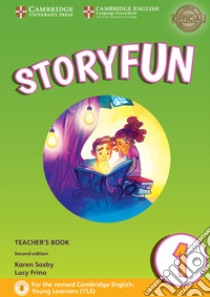 Storyfun for Starters, Movers and Flyers. Starters 1. Teacher's Book with Audio mp3. Con File audio per il download libro in lingua di Saxby Karen
