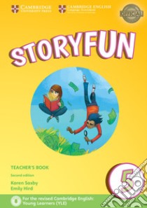 Storyfun 5 Teacher's Book with Audio libro in lingua di Karen Saxby