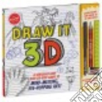 Draw It 3d libro in lingua di Klutz (COR)