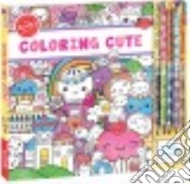 Coloring Cute libro in lingua di Klutz (COR), Scholastic Inc. (COR)