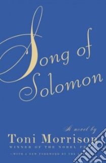 Song of Solomon libro in lingua di Morrison Toni