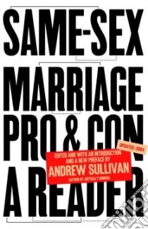 Same Sex Marriage libro in lingua di Sullivan Andrew (EDT), Landau Joseph (CON)