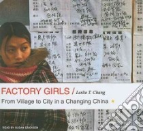 Factory Girls libro in lingua di Chang Leslie T., Ericksen Susan (NRT)