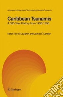 Caribbean Tsunamis libro in lingua di Karen Fay O'Loughlin