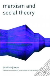 Marxism and Social Theory libro in lingua di Jonathan Joseph