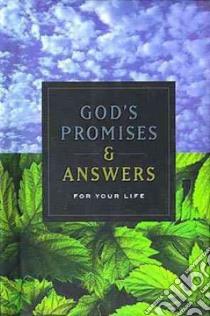 God's Promises & Answers for Your Life libro in lingua di Not Available (NA)