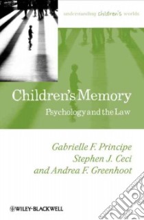 Children's Memory libro in lingua di Principe Gabrielle F.