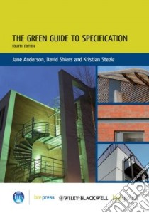 The Green Guide to Specification libro in lingua di Anderson Jane, Shiers David, Steele Kristian