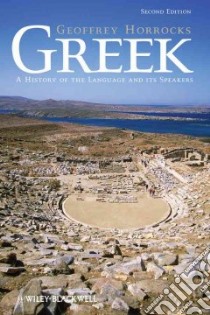 Greek libro in lingua di Horrocks Geoffrey C.