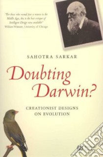 Doubting Darwin? libro in lingua di Sarkar Sajptra