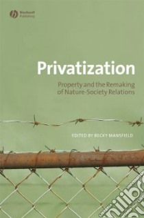 Privatisation libro in lingua di Mansfield Becky (EDT)