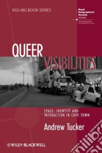 Queer Visibilities libro in lingua di Tucker Andrew