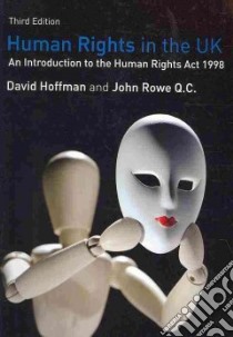 Human Rights in the UK libro in lingua di David Hoffman