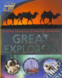Great Explorers libro in lingua di Adams Simon, Parker Philip (CON)