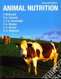 Animal Nutrition libro in lingua di Peter McDonald