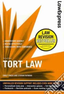 Law Express: Tort Law libro in lingua di Emily Finch