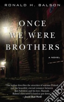 Once We Were Brothers libro in lingua di Balson Ronald H.