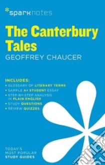 Sparknotes The Canterbury Tales libro in lingua di Chaucer Geoffrey