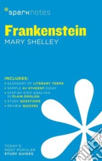 Sparknotes Frankenstein libro in lingua di Shelley Mary Wollstonecraft