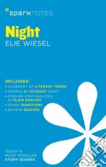 Sparknotes Night libro in lingua di Wiesel Elie