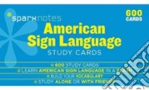 American Sign Language Study Cards libro in lingua di Spark Publishing (COR)