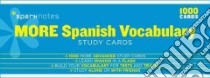 More Spanish Vocabulary Study Cards libro in lingua di Spark Publishing (COR)